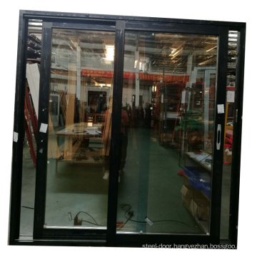 Office aluminum multi track sliding door/aluminum glass doors